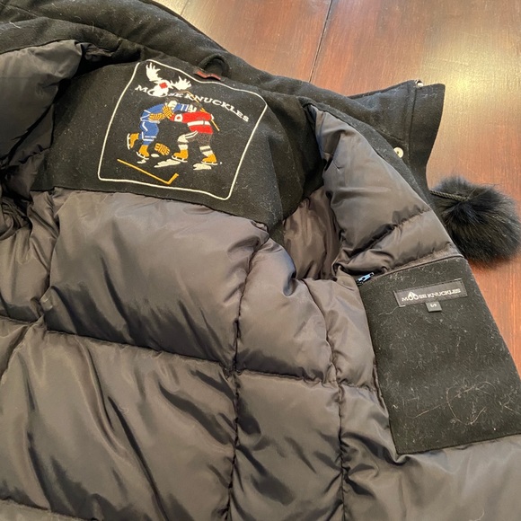 Moose Knuckle Wool Puff Jacket - Picture 10 of 12